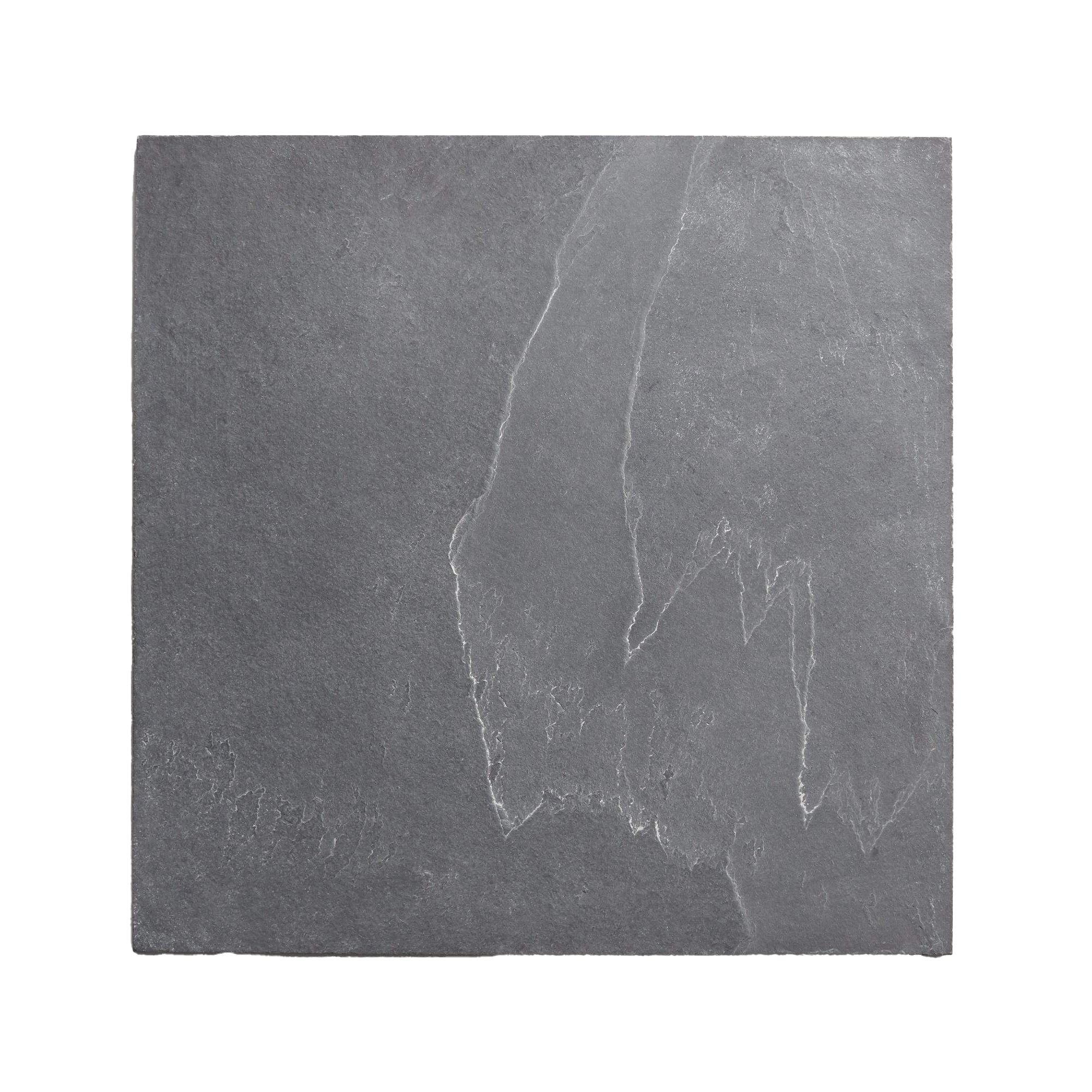 Decoulife | Batu Alam | Ubin Slate | Kuadrat 24*24 | Greyv