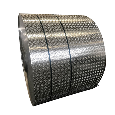 Gulungan aluminium yang diembos